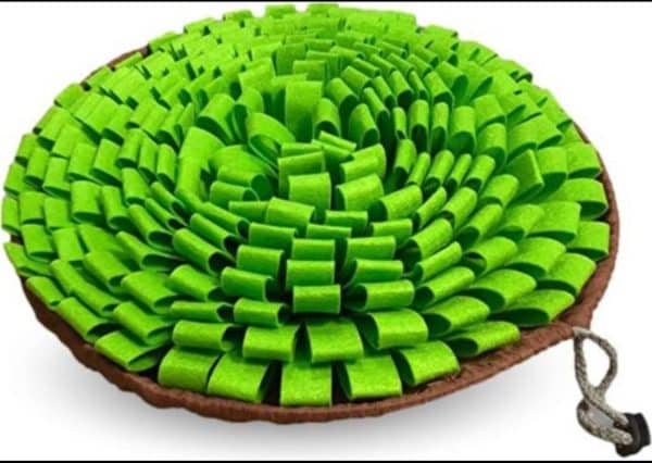 Snuffelmat rond